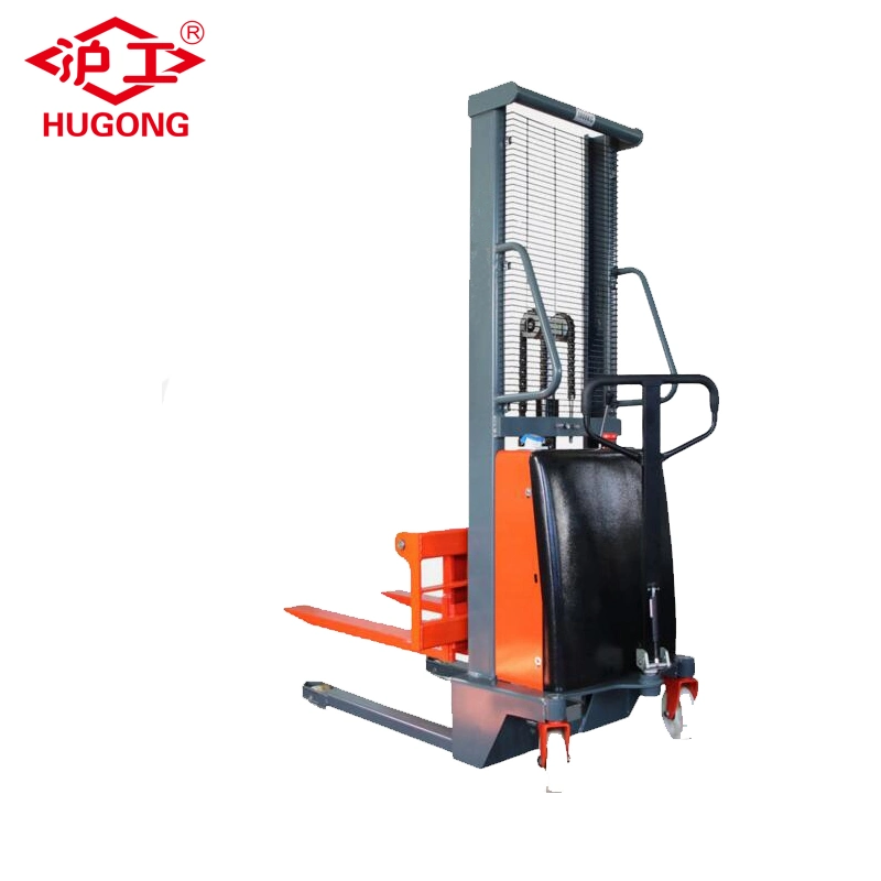 Hot Sell Semi Electric Pallet Stacker 1.5ton 3meter Stacking Forklift Cheap Price