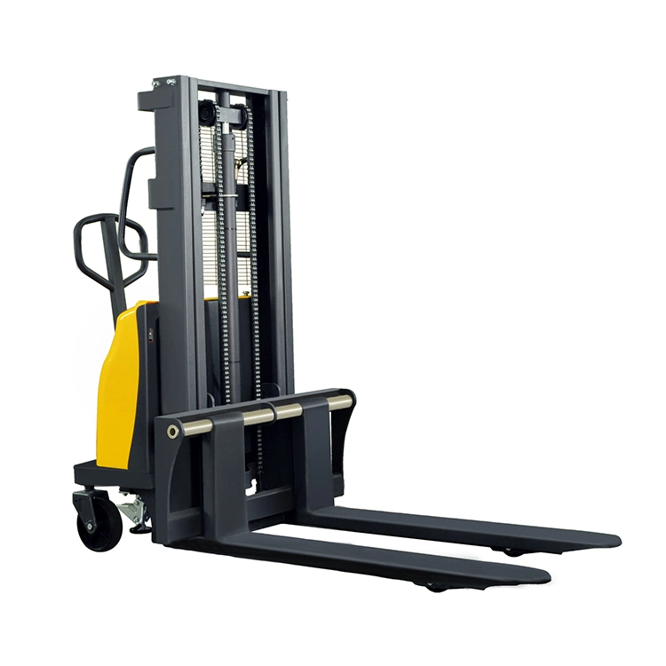 2ton Semi Electric Pallet Forklift with Battery Lifting Height 3500mm