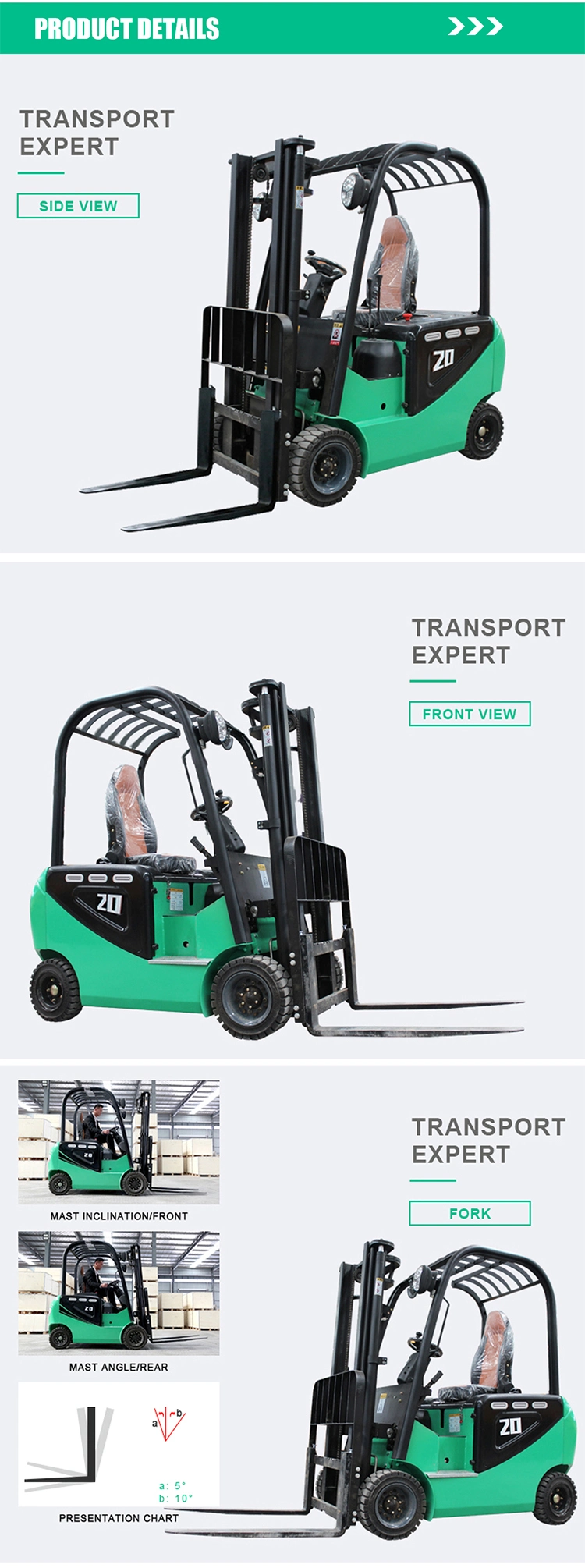 Small Forklifts Reach Truck Stacker Fork Lifter Export Forklift New Model Mini Semi Electric Lift Stacker Truck Forklift