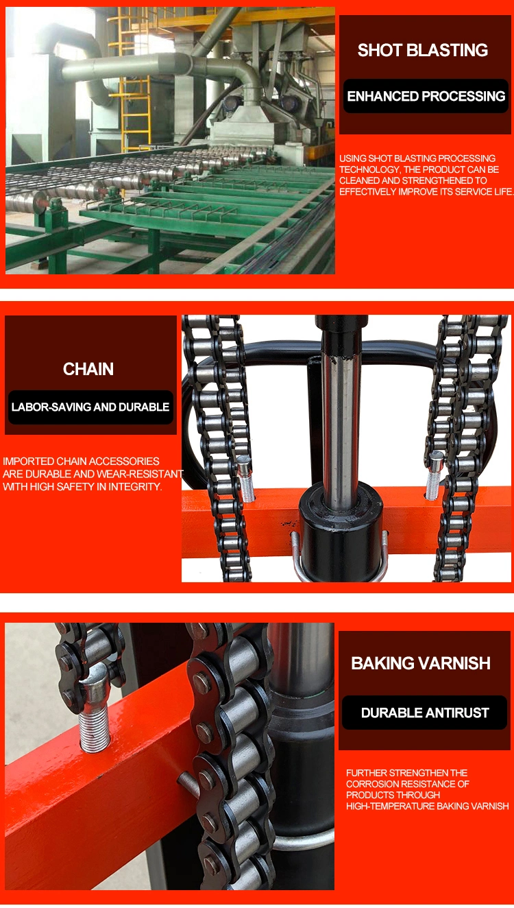 China 1.5 Ton to 5 Ton Pallet Mini Electric Pallet Forklift