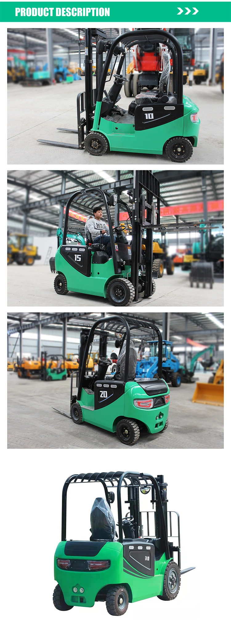 Small Forklifts Reach Truck Stacker Fork Lifter Export Forklift New Model Mini Semi Electric Lift Stacker Truck Forklift